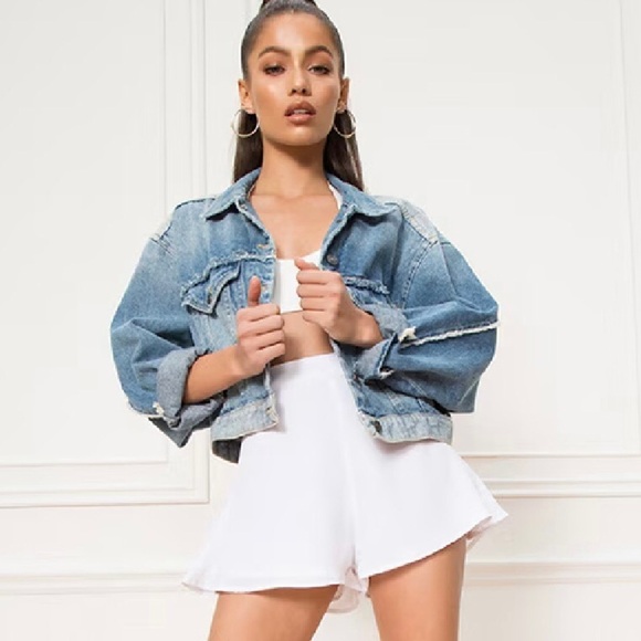 Superdown Cory Flutter White Size Large NWT - Picture 15 of 15